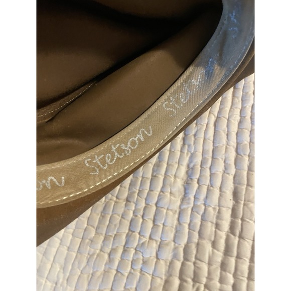 Stetson Wn's cowboy hat Small Measurements in photos Needs reshaping - Picture 12 of 16